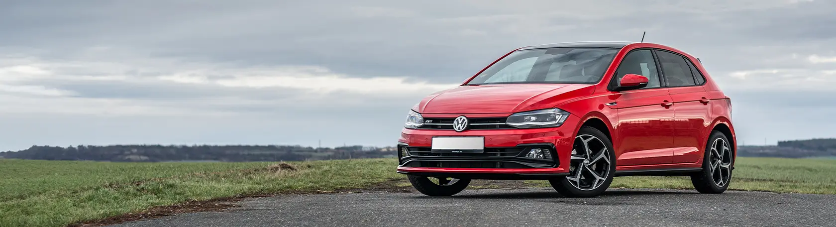 Used red Volkswagen Polo