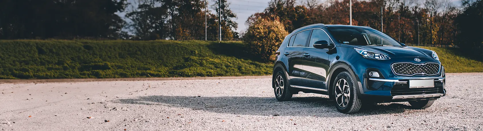 Used Kia Sportage, Blue